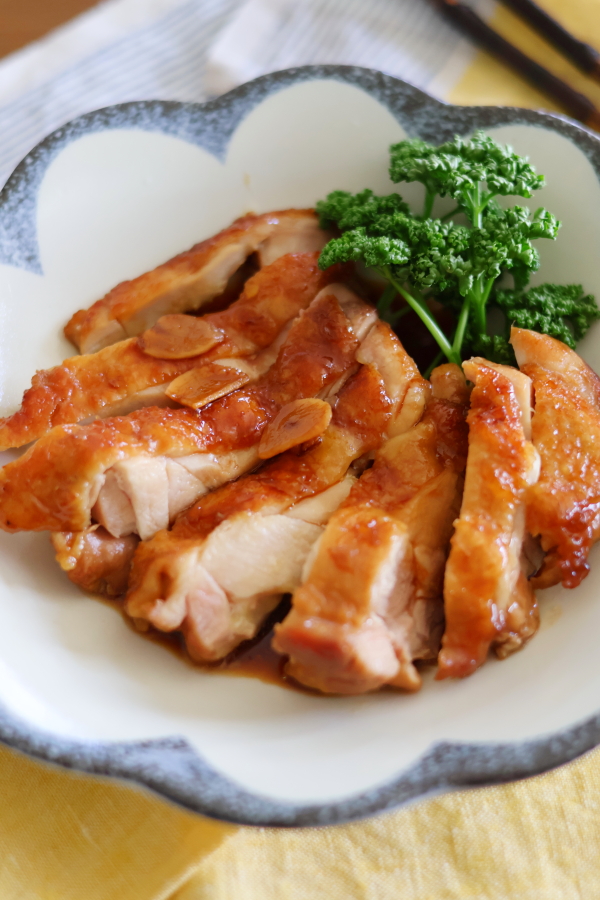 煮鶏（鶏チャーシュー）の簡単レシピ