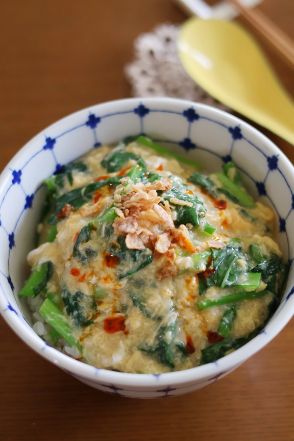 小松菜を使った簡単丼レシピ