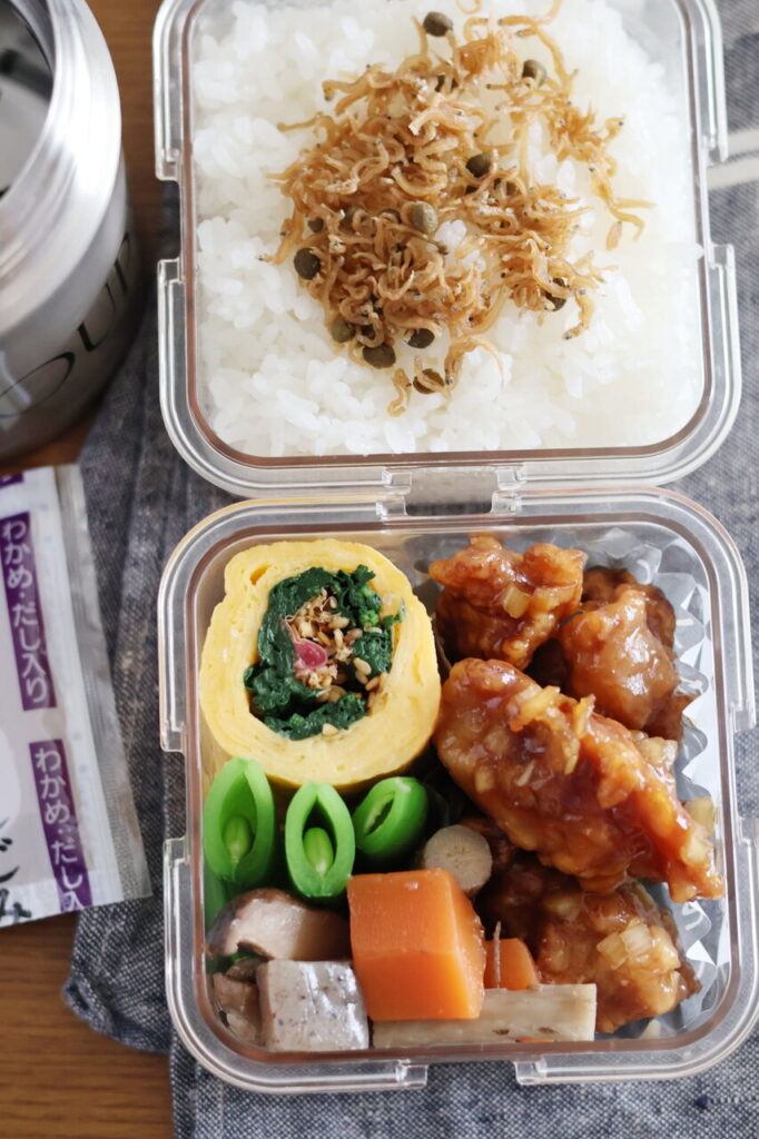 大好評の唐揚げ弁当