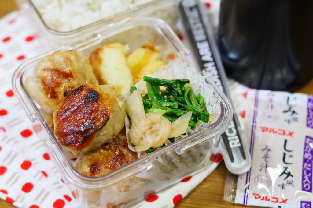 レンジメートプロで作る簡単弁当