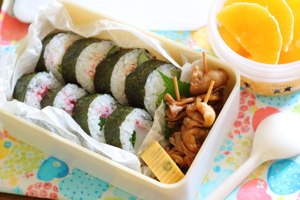 夏バテ解消！食欲をそそる【巻き寿司弁当】傷み対策と手作り寿司酢の黄金比