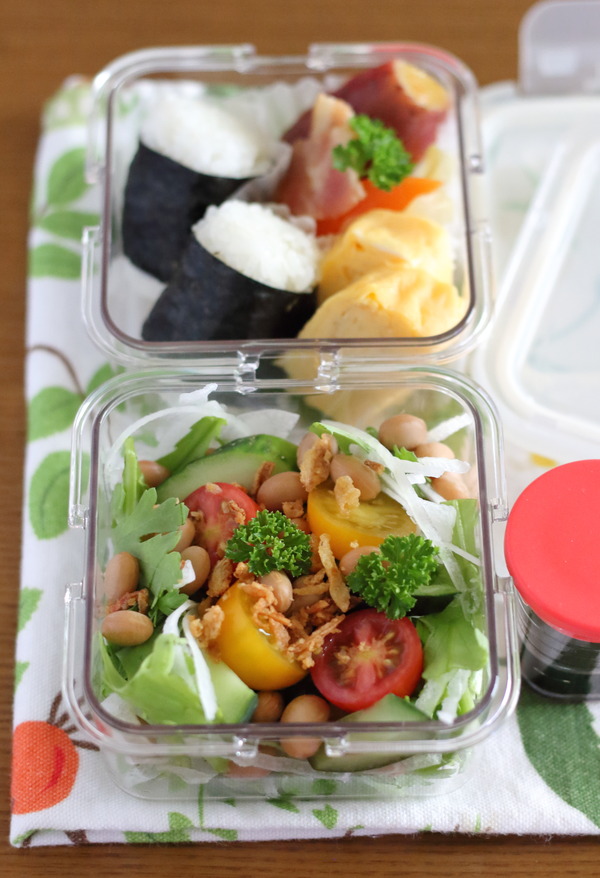 野菜不足解消！ヘルシーな「サラダ弁当」を美味しく続ける保存容器とドレッシングの黄金比