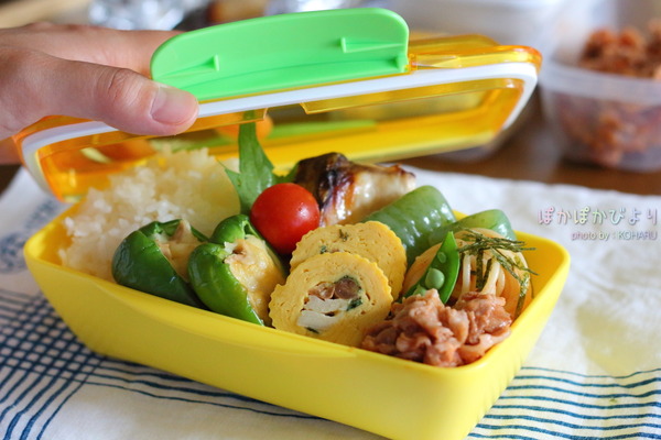 鯖 ツナ 牛 胸肉！ボリューム満点高校生弁当／詰め方動画付き