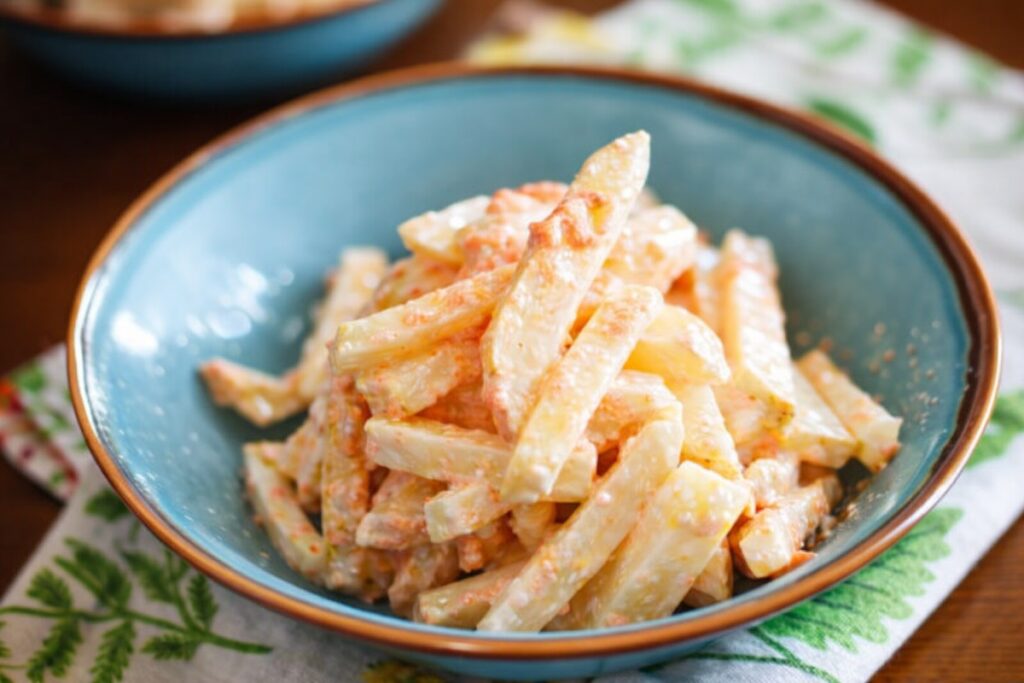 【じゃがいも明太子】レンジレシピ｜作り置き・人気おかず