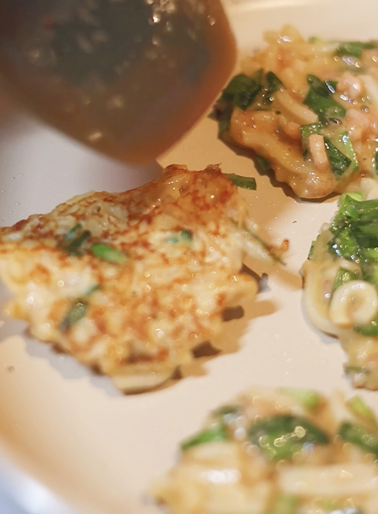 うどん餃子レシピの工程3
