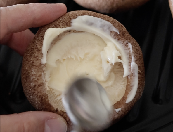 しいたけのガリマヨ焼き作り方（レシピ）