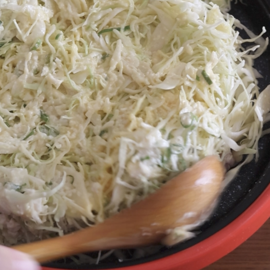 レンジメートプロを使ったお好み焼きレシピ