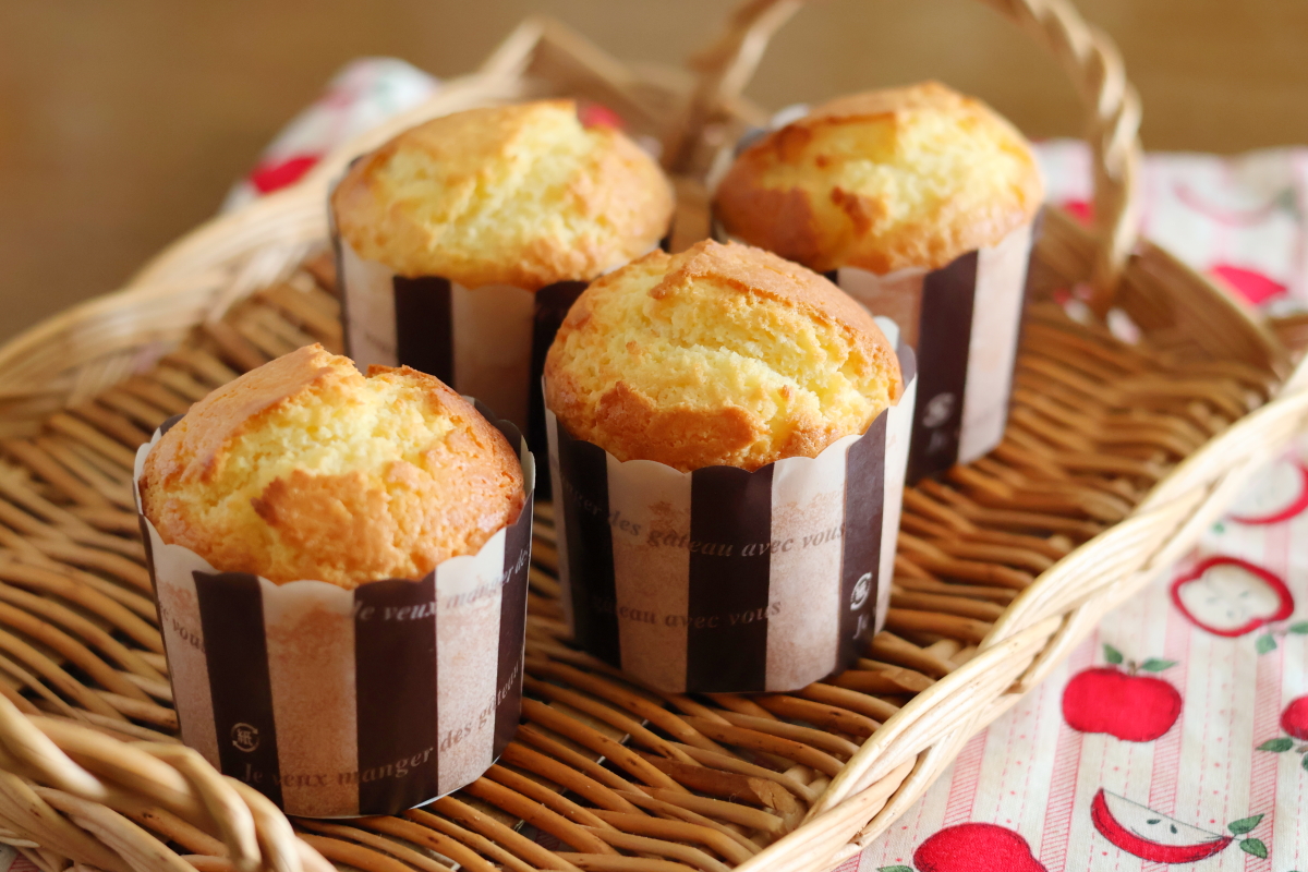 バレンタイン】ホットケーキミックスで混ぜるだけ！極上マフィン