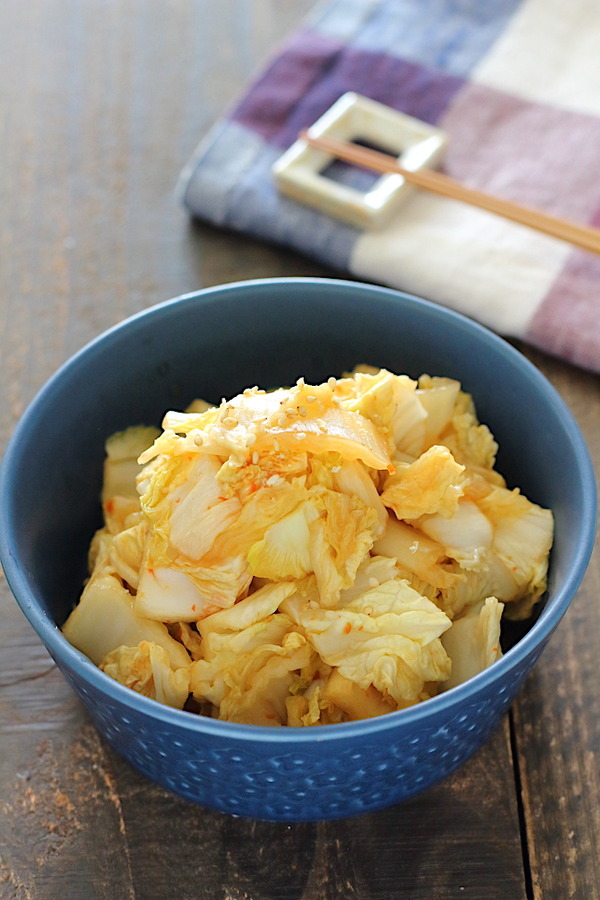 レンジで作る白菜の中華煮レシピ