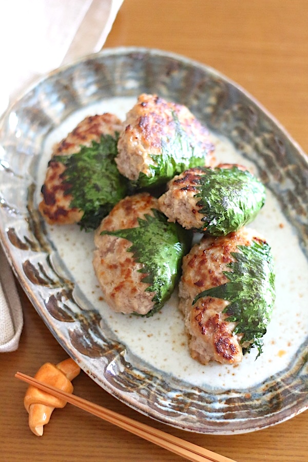豆腐入りみそマヨバーグ