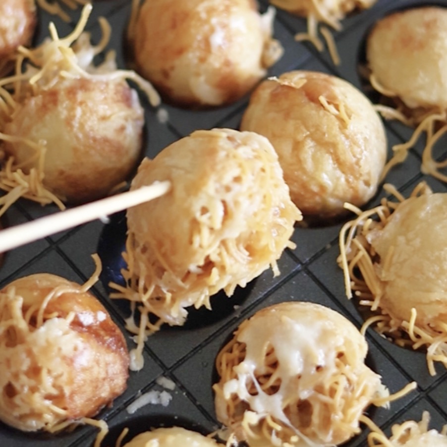 カリカリチーズボールの作り方