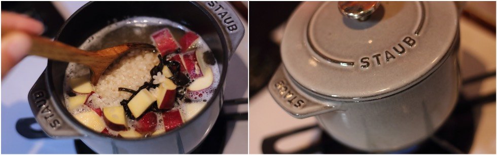 鍋でさつまいもご飯をたくレシピと詳しい作り方
