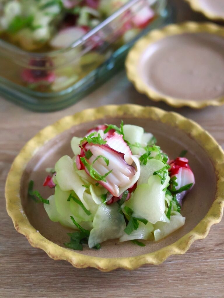 ハヤトウリの大人気レシピ（酢の物）