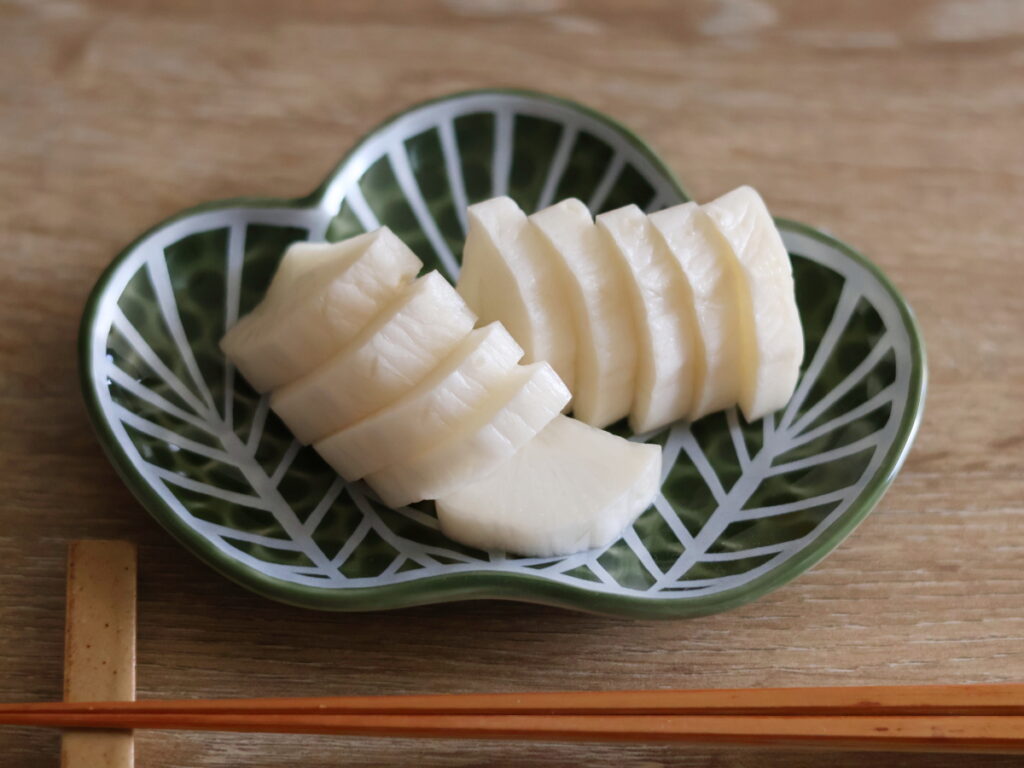 減塩になる作り置きにもぴったりな大根のお漬物レシピ（乳和食）
