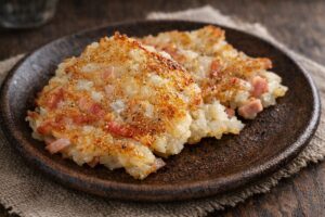 れんこん1節が秒で消える！外カリ中もち「黄金比ガレット」