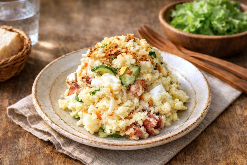 マヨネーズ不要！牛乳とお酢で激変する「究極のミルクポテサラ」が驚きのコクとヘルシーさだった