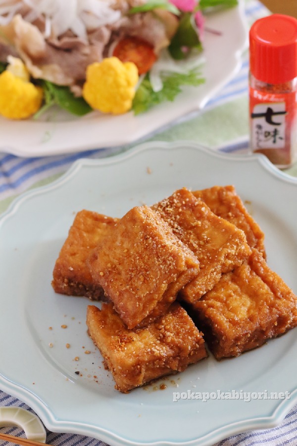 「あと一品」が6分で決まる！厚揚げの甘辛ごま焼きが驚きの満足感